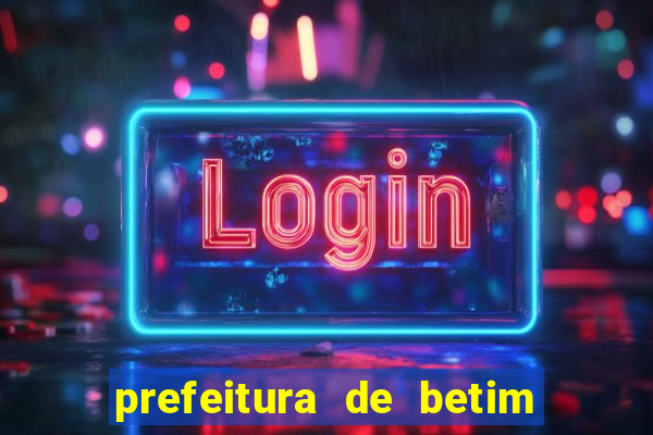 prefeitura de betim contracheque online